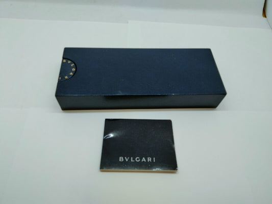 GENUINE  BVLGARI BB23SLD watch box case black warranty guarantee 1991 0528004yS