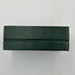 VINTAGE GENUINE ROLEX Green watch box case 68.00.08 wood no inner 240227006y4A