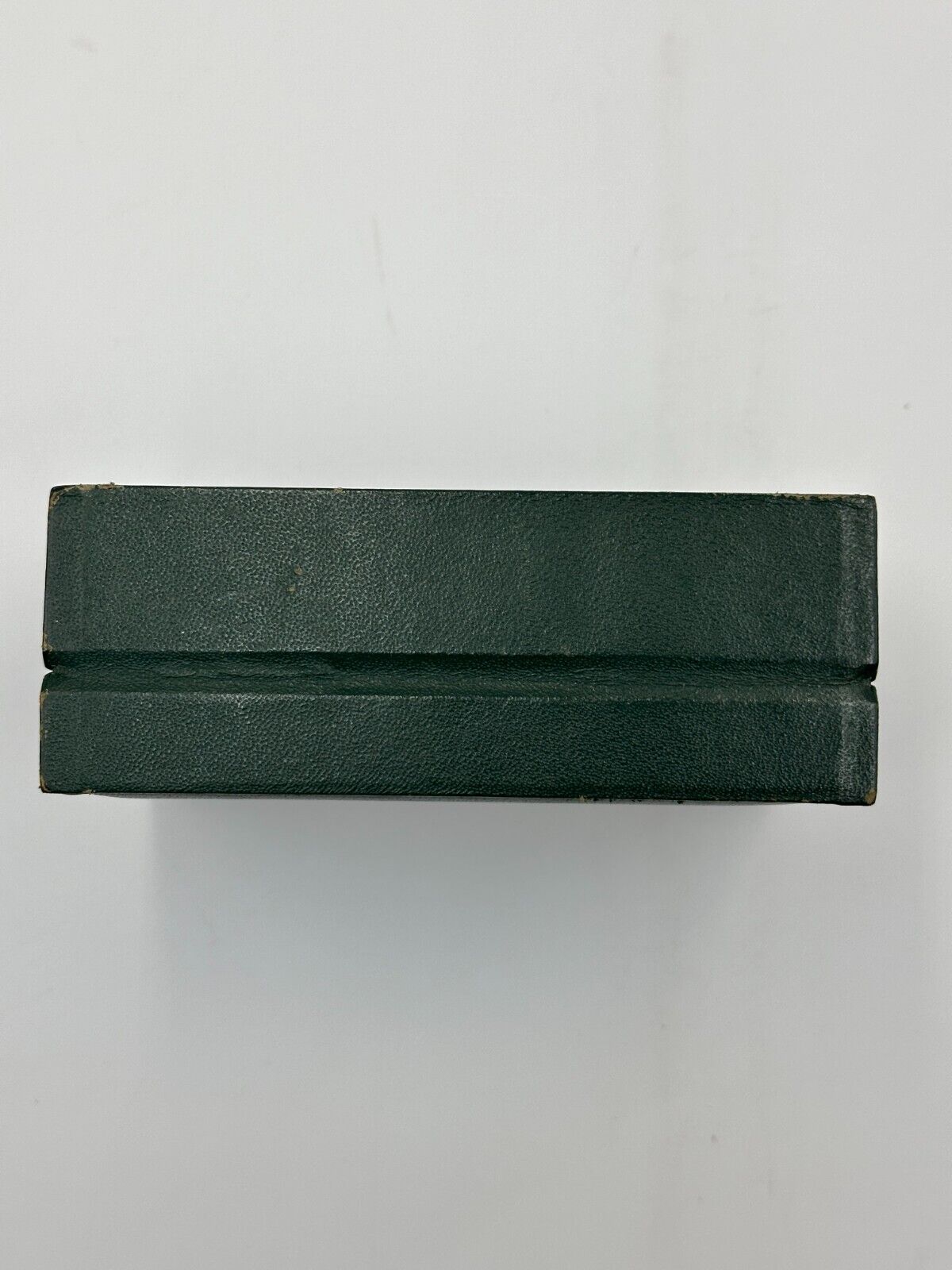 VINTAGE GENUINE ROLEX Green watch box case 68.00.08 wood no inner 240227006y4A