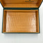 VINTAGE GENUINE ROLEX Green watch box case 68.00.08 wood no inner 240227006y4A