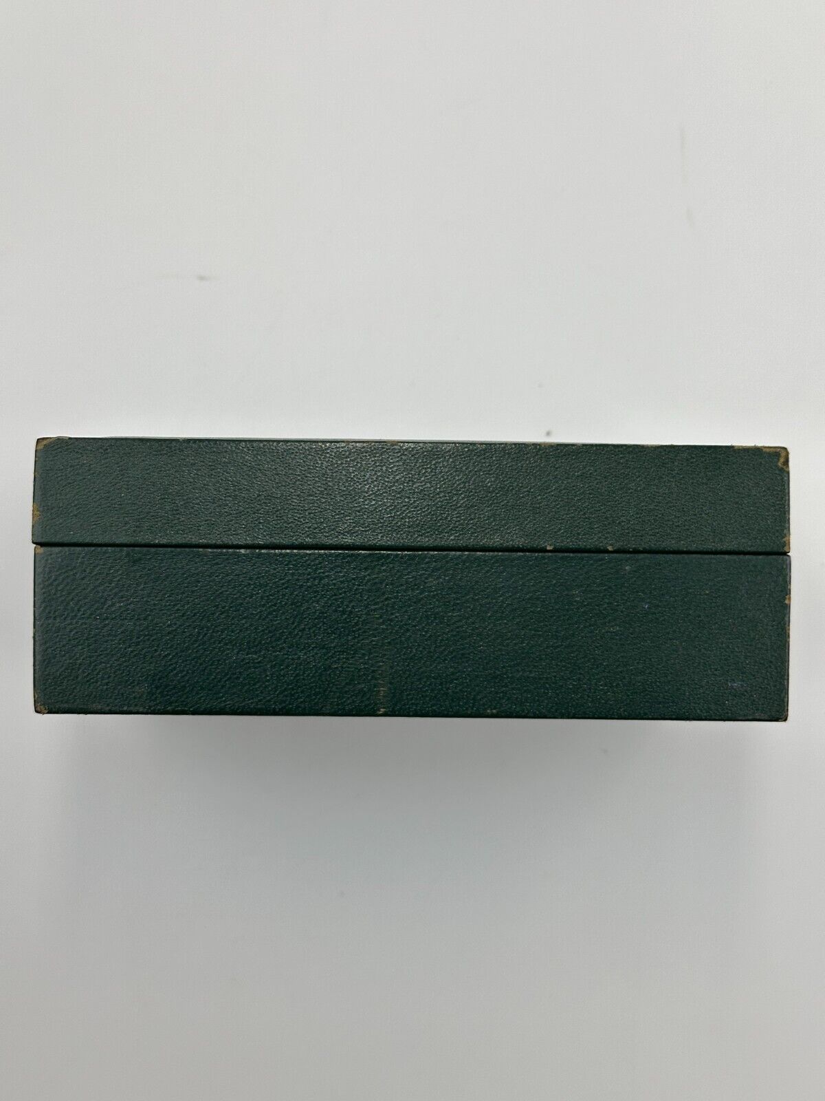 VINTAGE GENUINE ROLEX Green watch box case 68.00.08 wood no inner 240227006y4A