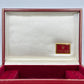 VINTAGE GENUINE ROLEX Red watch box case 60.01.2 no inner flower 240305006y3A