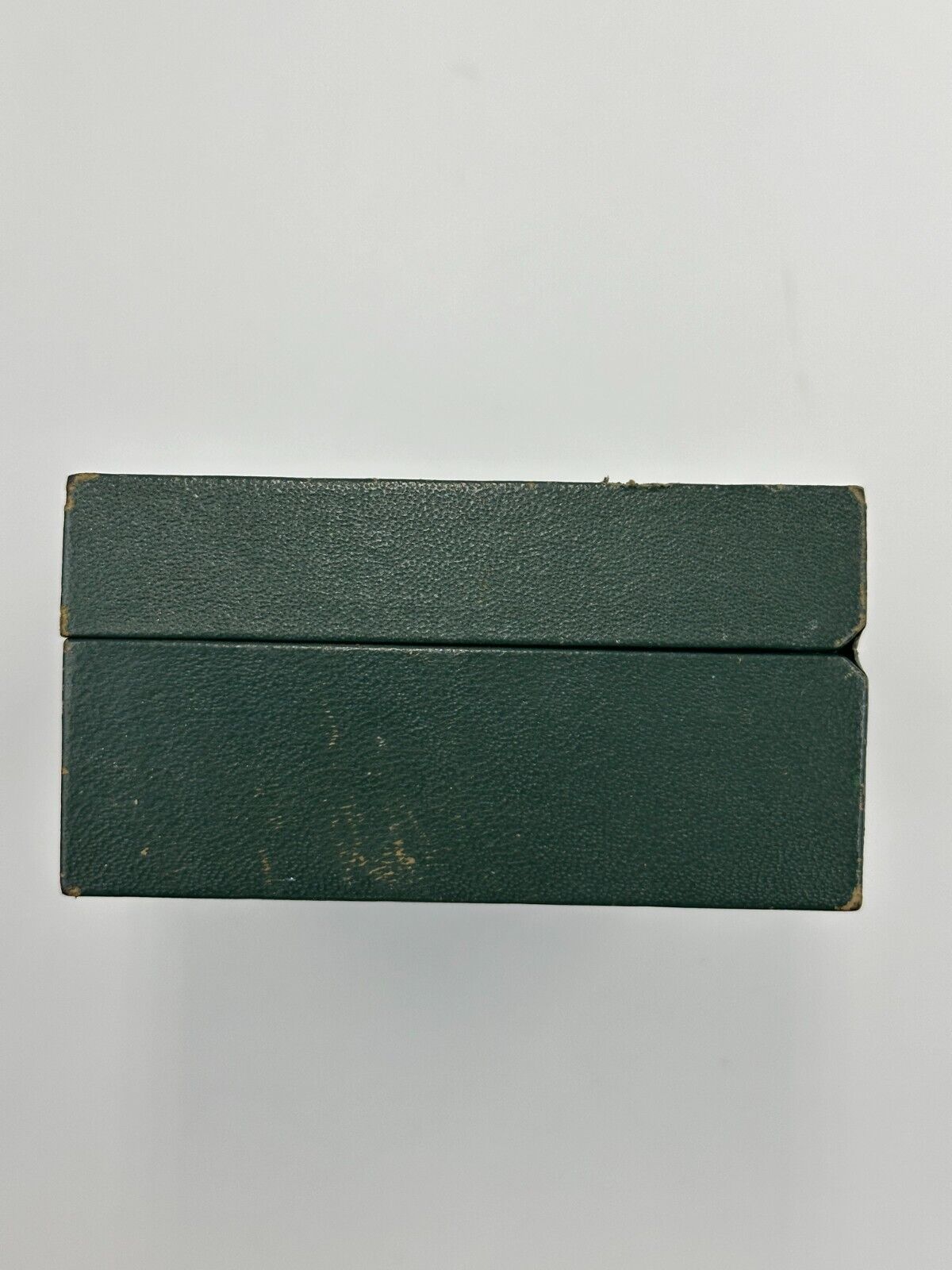 VINTAGE GENUINE ROLEX Green watch box case 68.00.08 wood no inner 240227006y4A