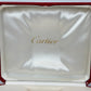 VINTAGE GENUINE CARTIER Red watch box case wood leather Booklet 240227014yA