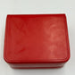 VINTAGE GENUINE OMEGA Speedmaster Seamaster Red watch box case wood 240226001yA