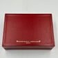 VINTAGE GENUINE ROLEX Red watch box case 60.01.2 no inner flower 240305006y3A