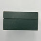 VINTAGE GENUINE ROLEX Green watch box case 68.00.08 wood no inner 240227006y4A