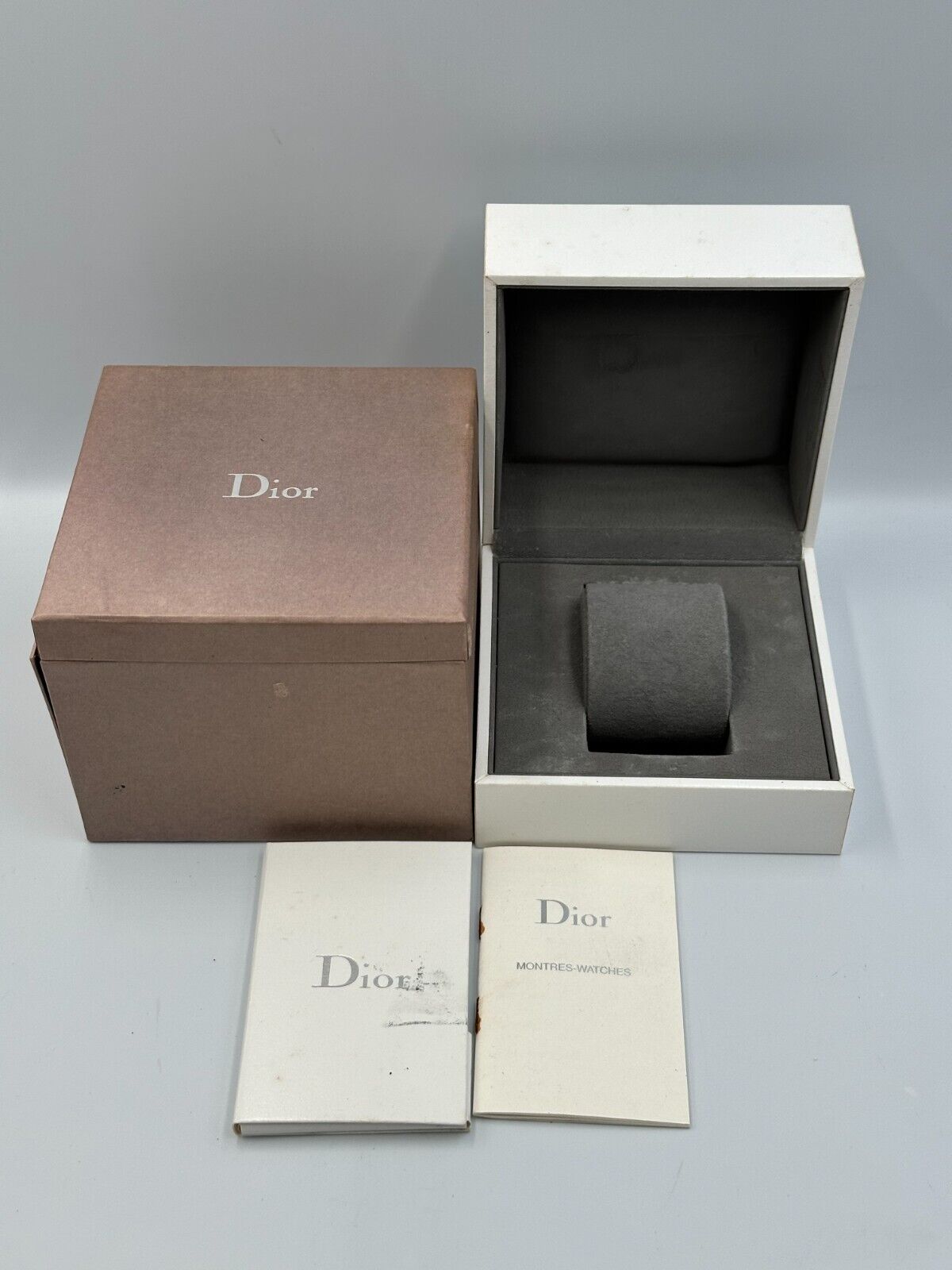 GENUINE DIOR COACH BVLGARI GUCCI FENDI CHOPARD SEIKO BREITLING box 240312013y7A