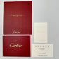 VINTAGE GENUINE CARTIER Red watch box case  wood leather Booklet 240228006yA