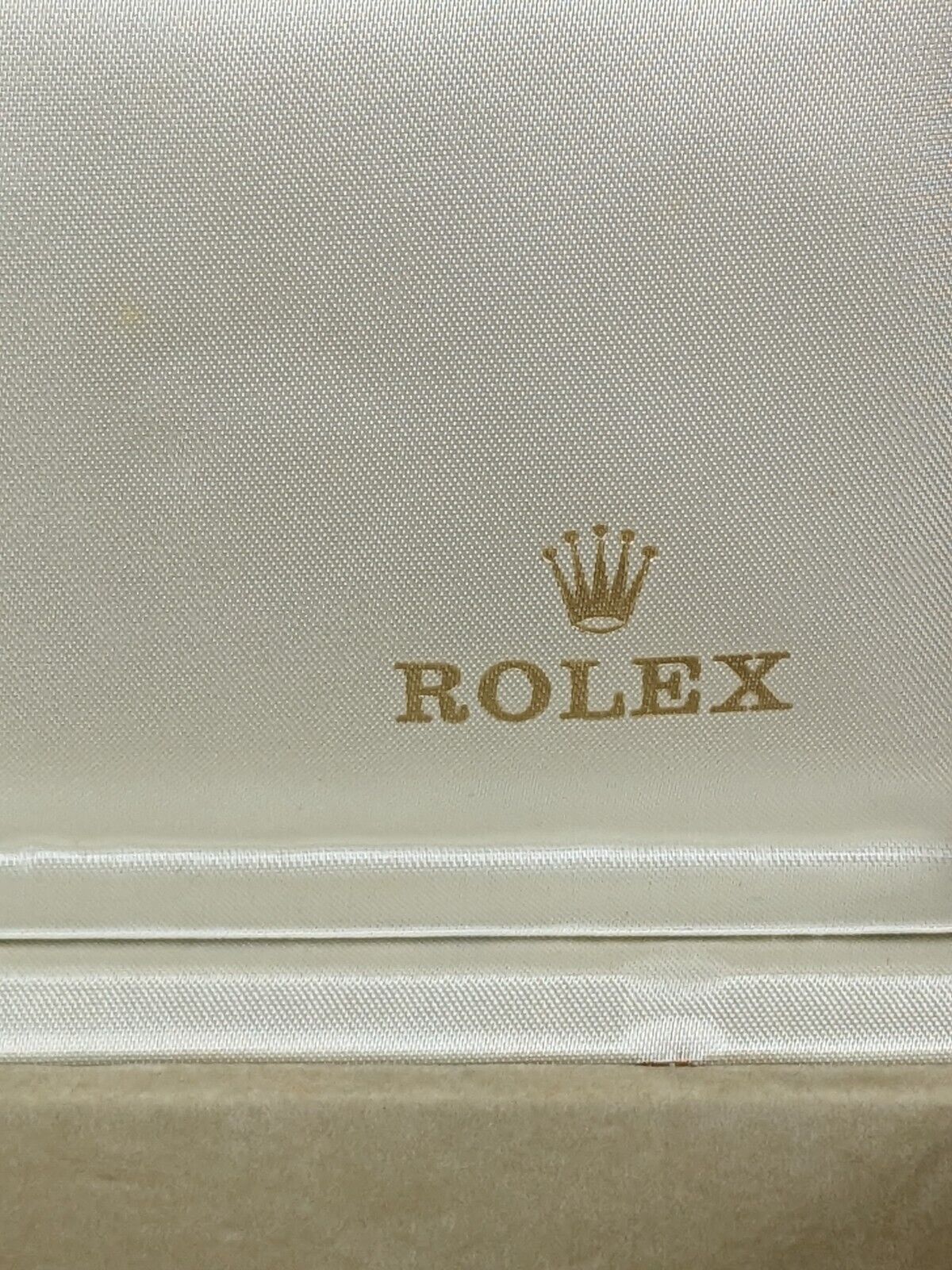 VINTAGE GENUINE ROLEX Red watch box case 14.00.02 no inner cushion 230917003yS