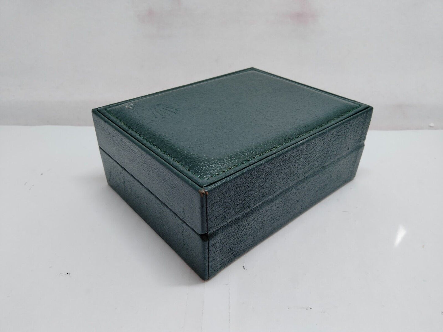 VINTAGE GENUINE ROLEX Green watch box case 11.00.01 pas de coussin...