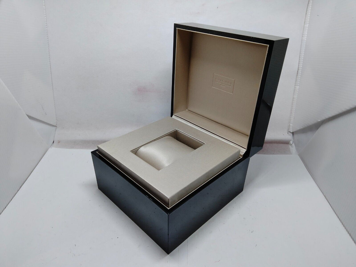 VINTAGE GENUINE BVLGARI watch box case warranty guarantee link 230827012yS