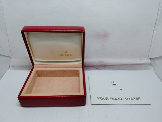 VINTAGE GENUINE ROLEX watch box case no inner wood leather 14.00.71 230818005y1S