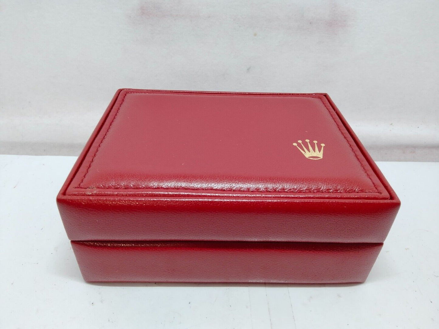 VINTAGE GENUINE ROLEX watch box case no inner wood leather 14.00.71 230818005y1S