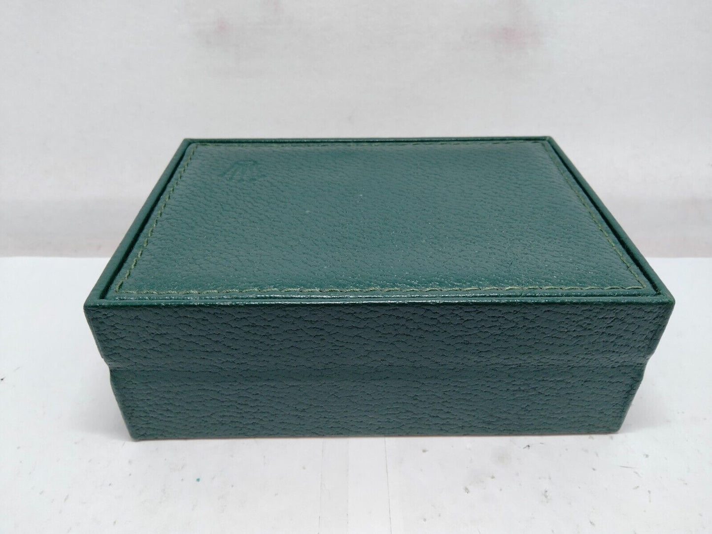 VINTAGE GENUINE ROLEX watch box case 68.00.55 wood no inner green 0208001y2S