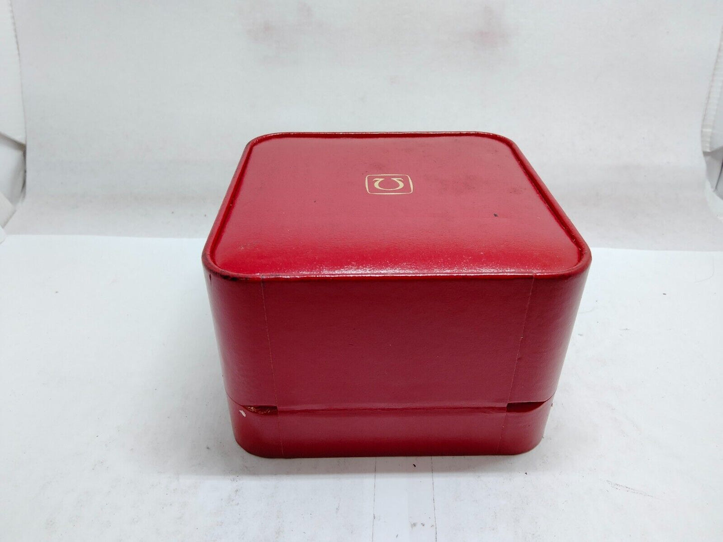 GENUINE OMEGA Speedmaster Seamaster watch box case red no inner 0428001e4S