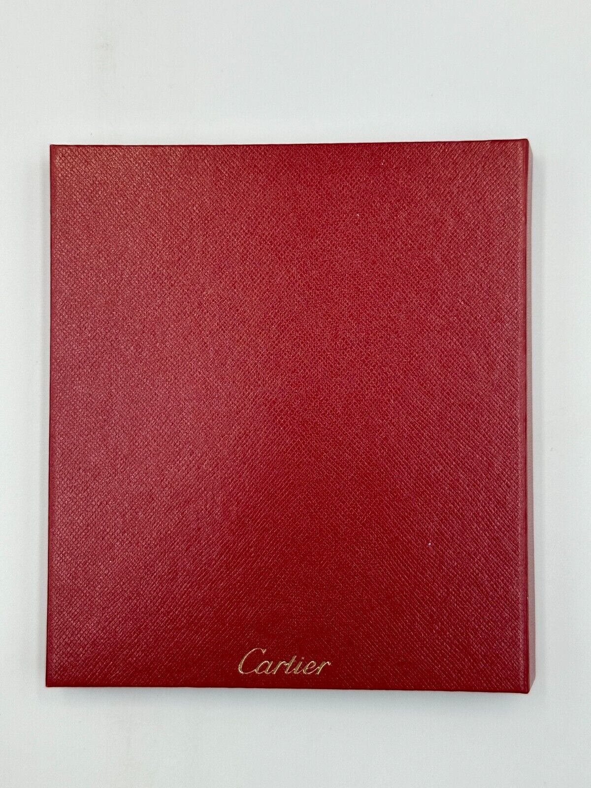 VINTAGE GENUINE CARTIER watch box case wood COWA 0043 Booklet DVD 240218007yA