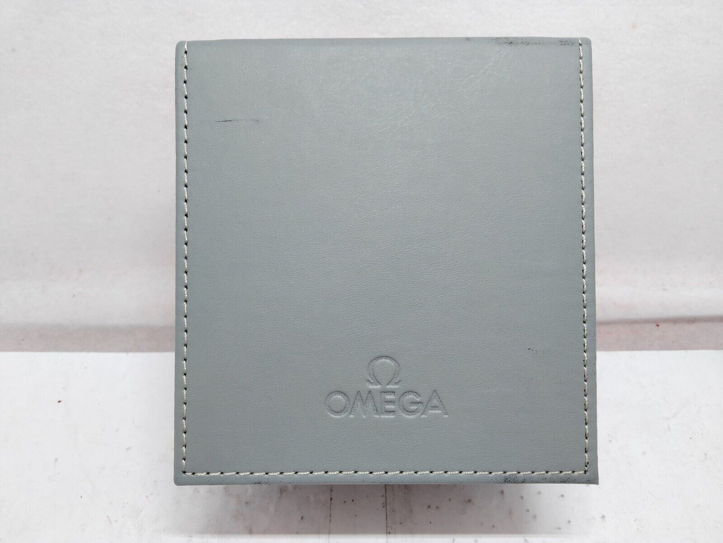 GENUINE OMEGA Speedmaster Seamaster Gray watch box case card wallet 230917002y8S