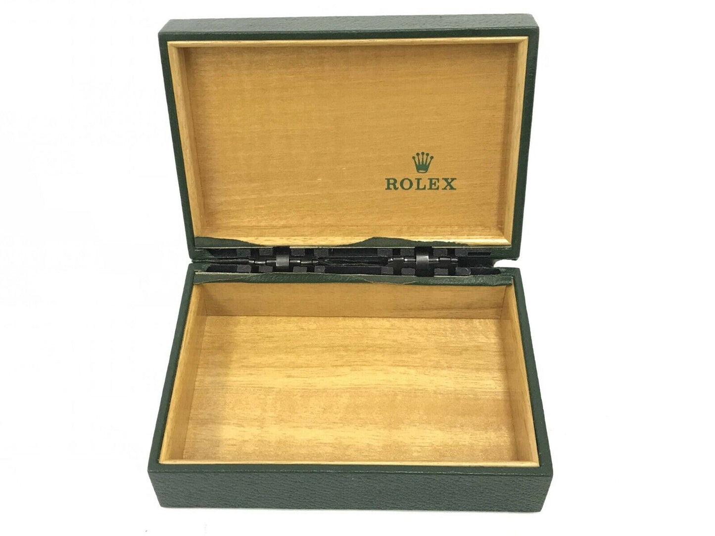 VINTAGE GENUINE ROLEX watch box case 68.00.55 datejust no inner cushion 0427007e