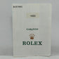 GENUINE ROLEX 14000 Air-king watch box case warranty guarantee 1999 0704001mS