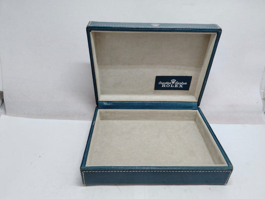 VINTAGE GENUINE ROLEX Cellini watch box case no inner leather 0306002y2S