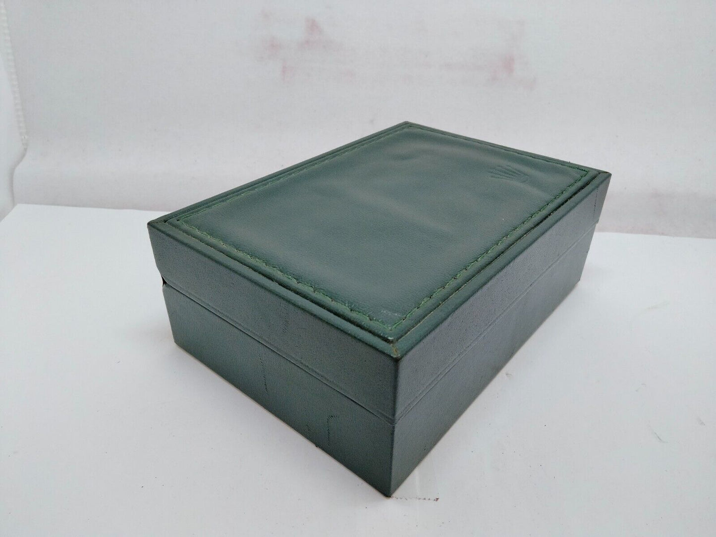 VINTAGE GENUINE ROLEX Green watch box case 68.00.2 no inner cushion 0921005yS