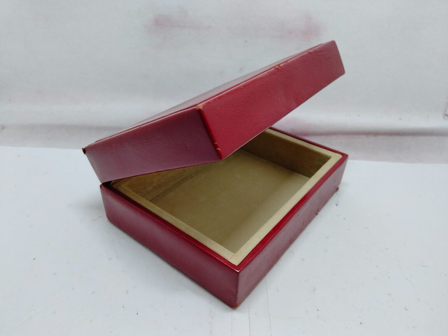 GENUINE ROLEX Red watch box case no inner cushion junk 14.00.02 230904005yS