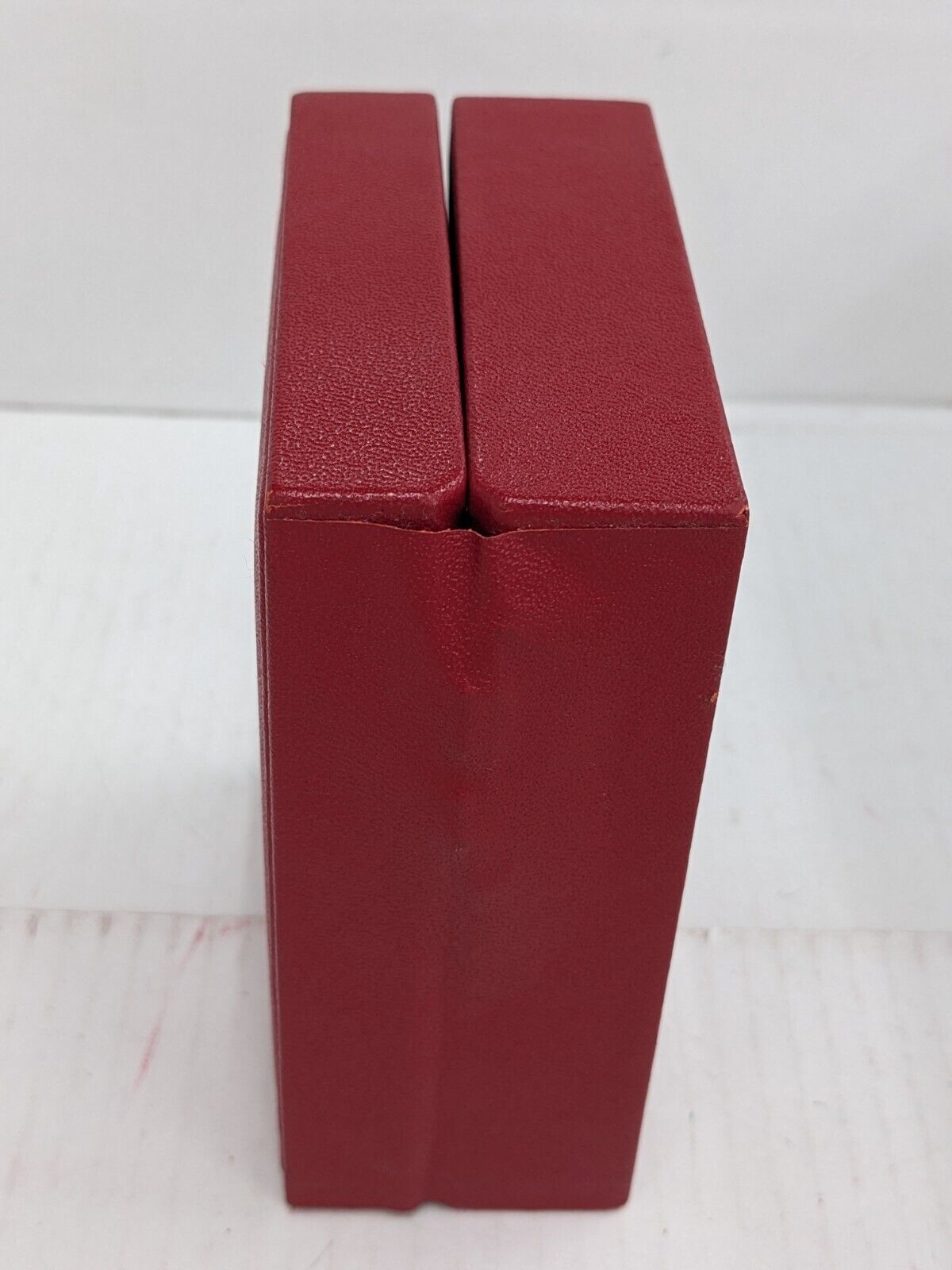 VINTAGE GENUINE ROLEX red watch box case 14.00.08 no inner junk 230906003y1S