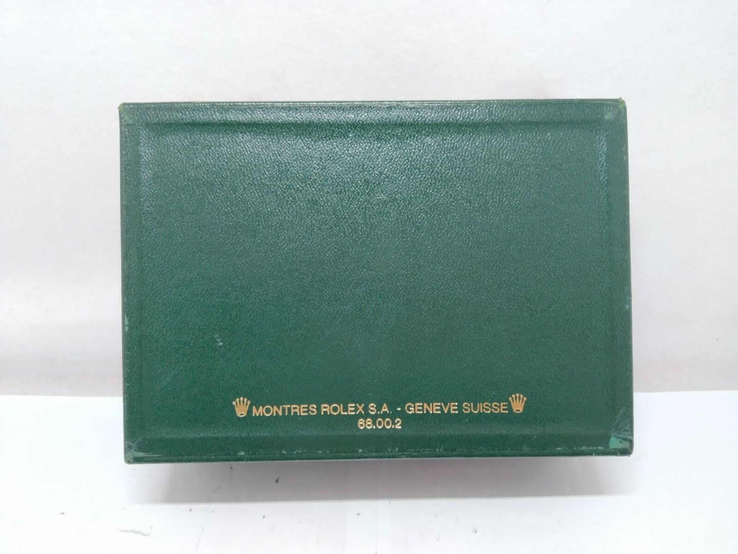 VINTAGE GENUINE ROLEX watch box case 68.00.2 no inner wood leather 1116003y4S