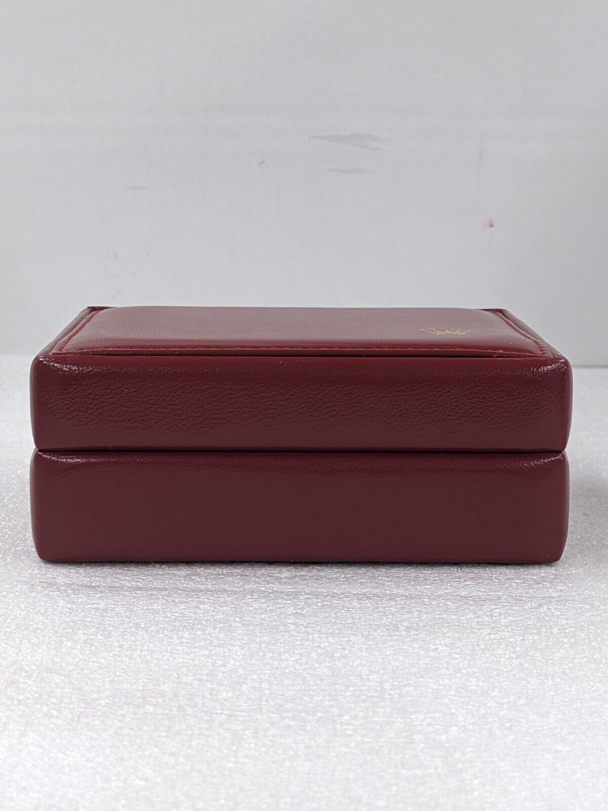 VINTAGE GENUINE ROLEX Red watch box case no inner 14.00.01 wood 231125003y3S