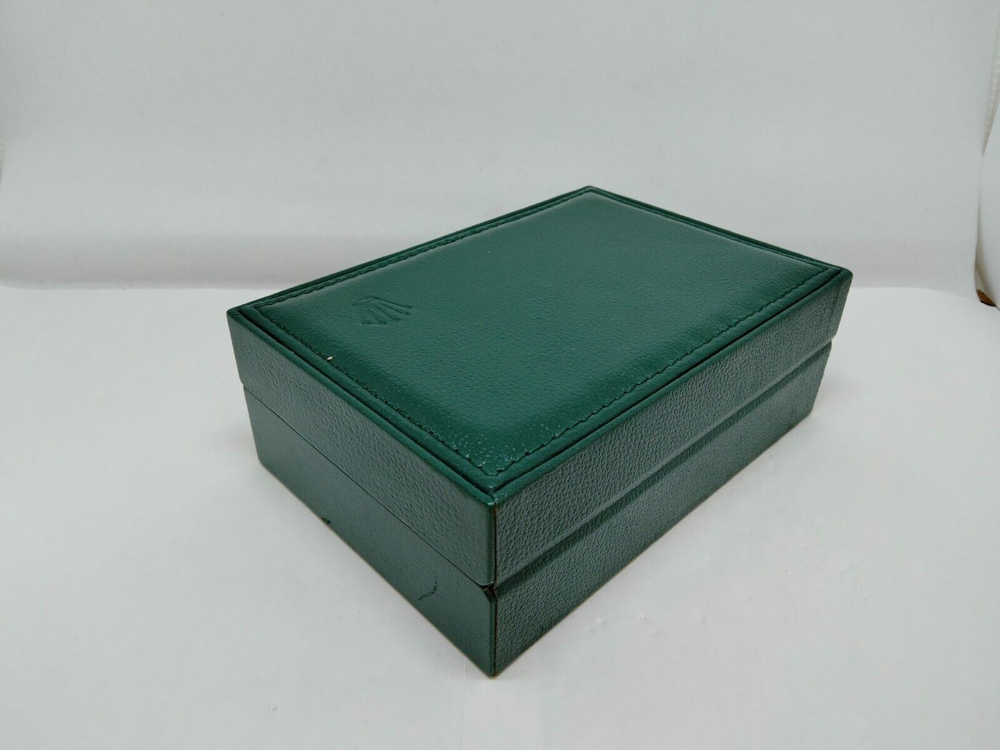 VINTAGE GENUINE ROLEX watch box case no inner cushion 68.00.71 Green 0619001y10S