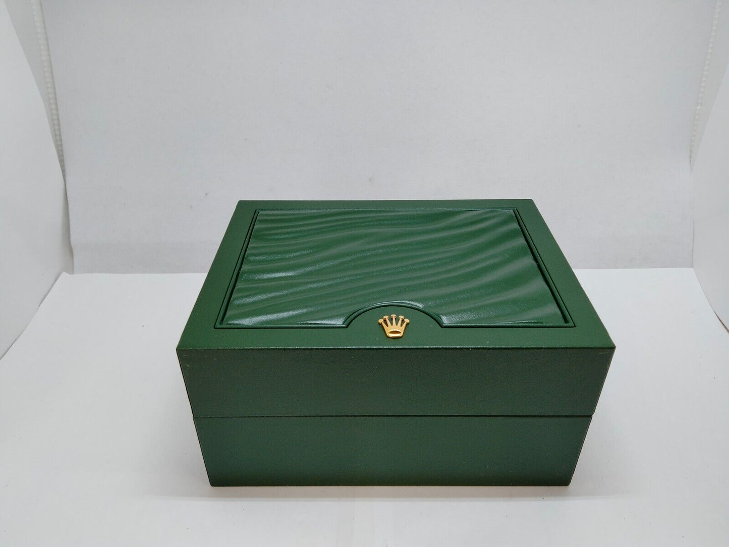 GENUINE ROLEX 114270 Explorer Green Watch Box Case no inner cushion 0717005yS