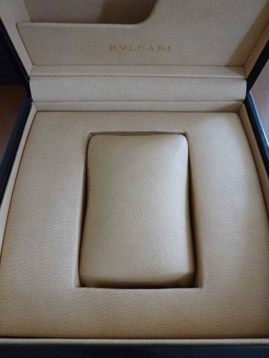 VINTAGE GENUINE BVLGARI watch box case warranty guarantee paper 230930005yS