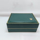 GENUINE ROLEX 77080 Oyster Perpetual watch box case green 11.00.71 1010001y2S