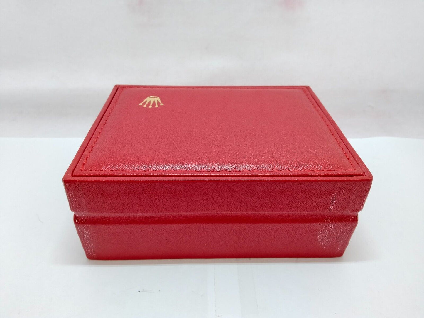 VINTAGE GENUINE ROLEX watch box case  no inner cushion red 14.00.08 1120011y4S