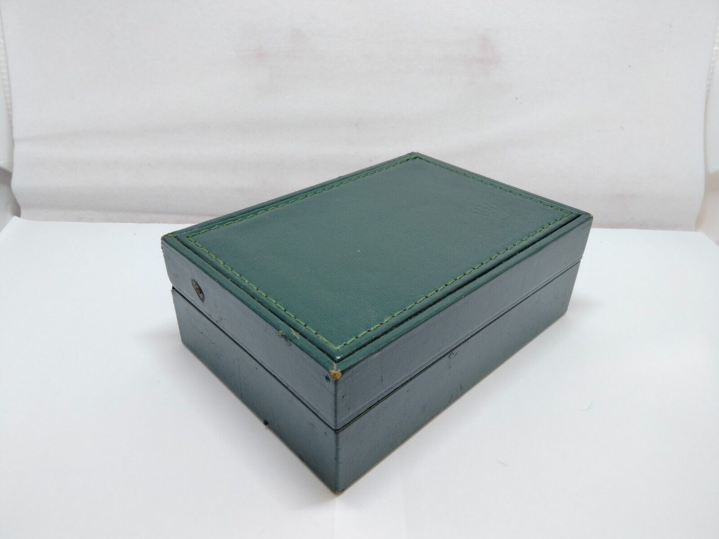 VINTAGE GENUINE ROLEX green watch box case 68.00.2 no inner cushion 1023003y1S