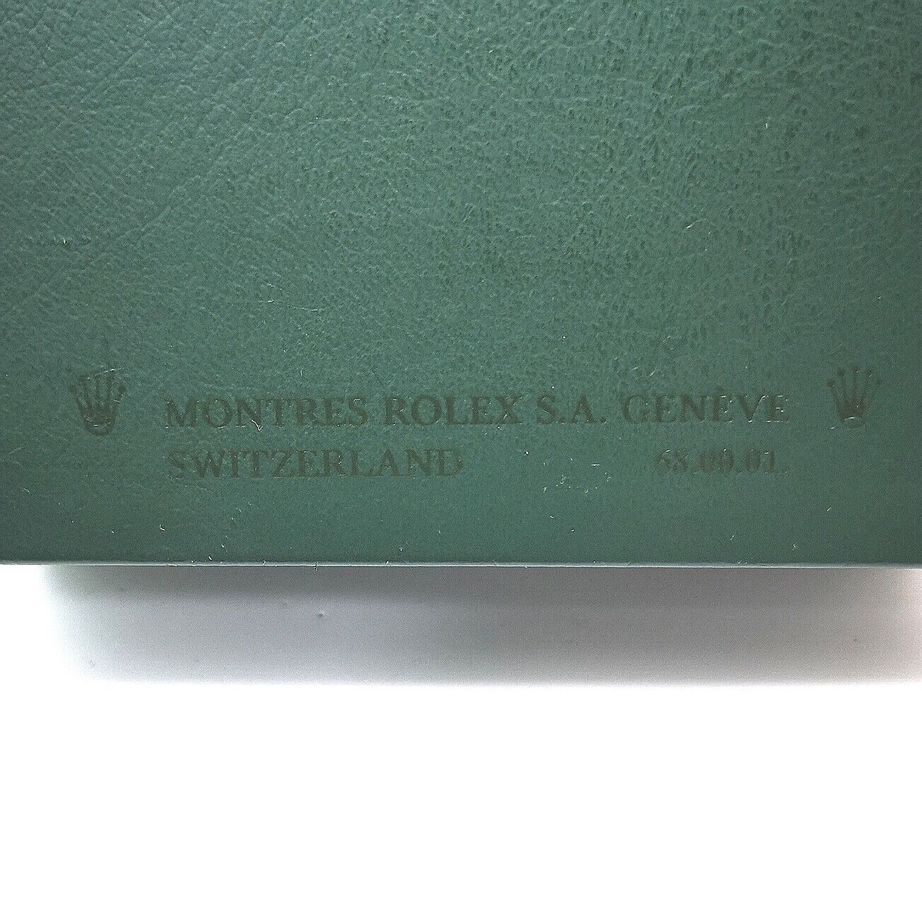 VINTAGE GENUINE ROLEX watch box case 68.00.01 no cushion Green 0425002ｍ1