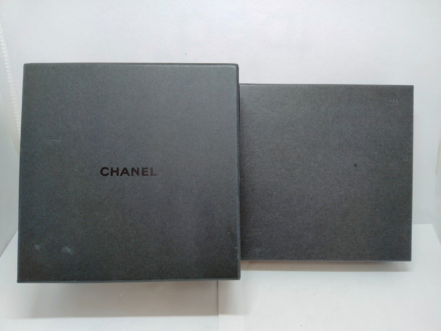 VINTAGE GENUINE CHANEL J12 watch case box box booklet black 0529012yS