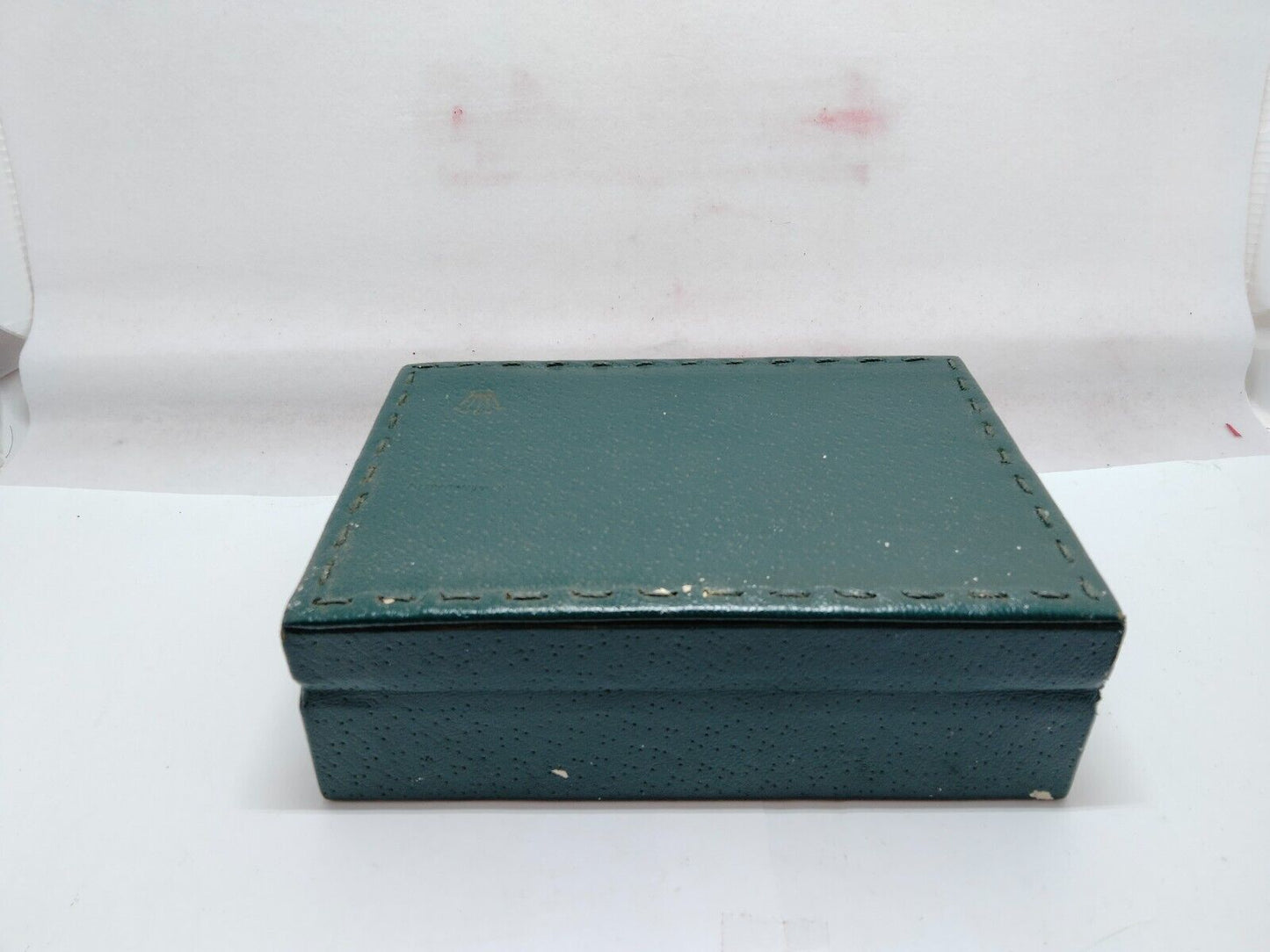 VINTAGE GENUINE ROLEX Green watch box case 68.00.3 no inner cushion 1029002y2S