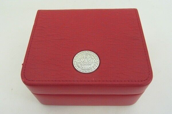 GENUINE OMEGA Speedmaster Seamaster watch box case Red link card 231126005yS