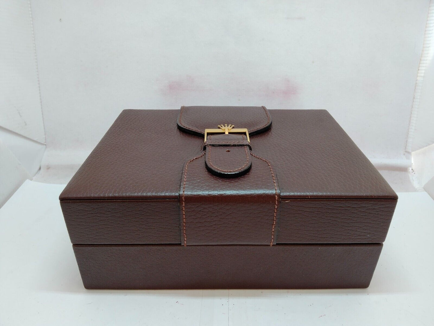 VINTAGE GENUINE ROLEX 18239 Day-Date watch box case 71.00.55 leather 230903008yS