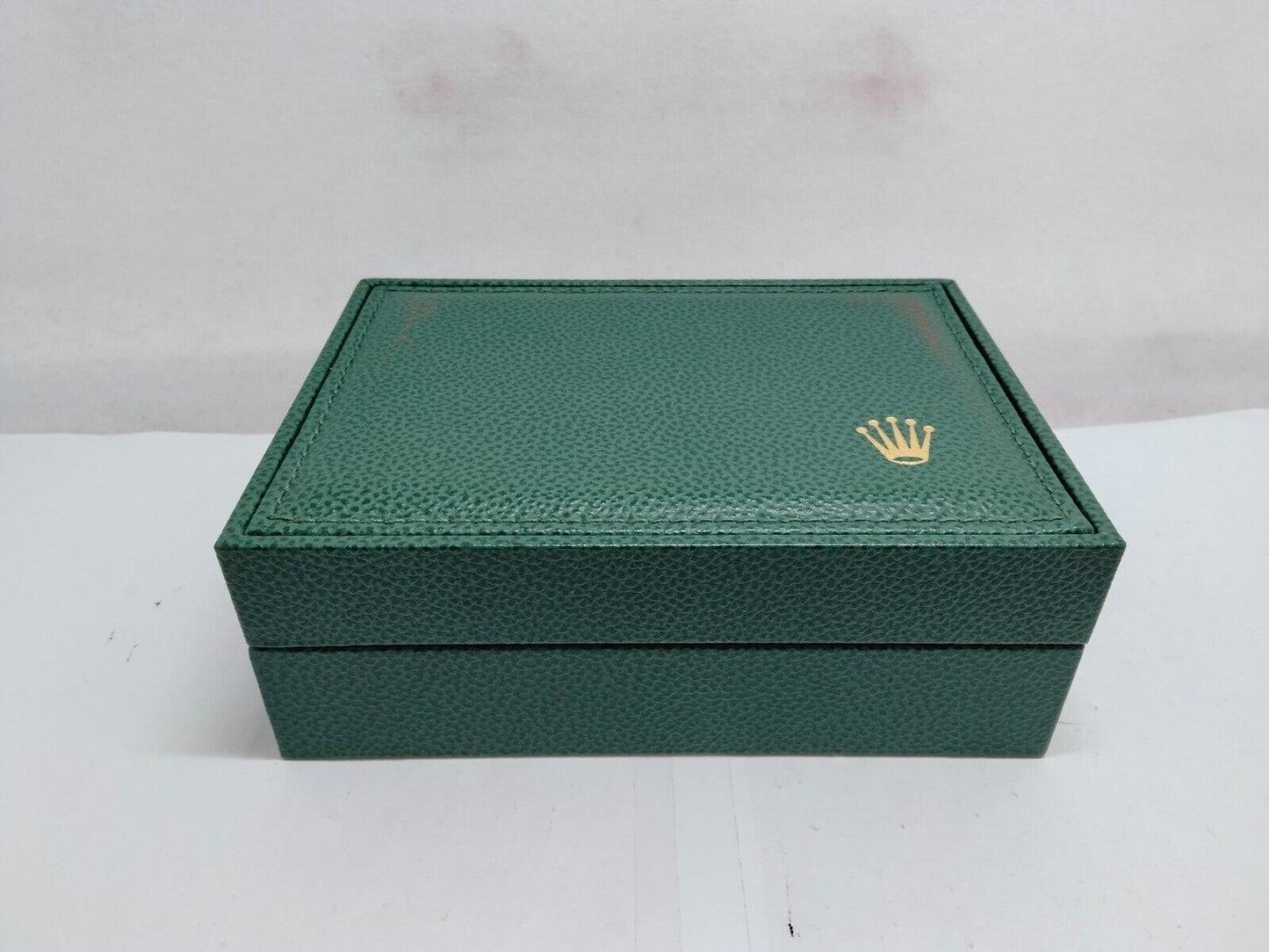 VINTAGE GENUINE ROLEX watch box case 68.00.55 no inner wood leather 0119004y4S