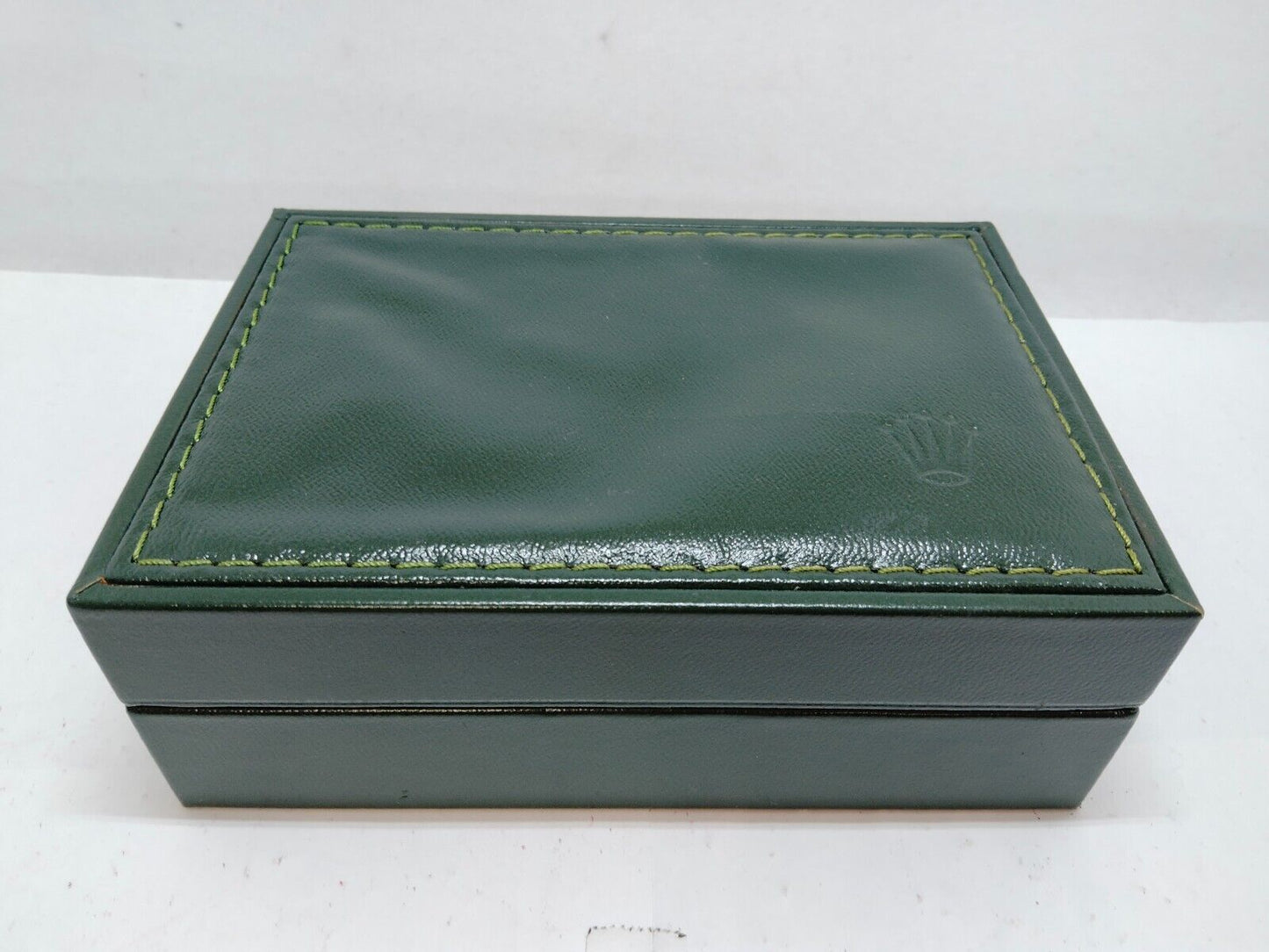 GENUINE ROLEX watch box case 68.00.2 wood leather no inner cushion 0713002y5S