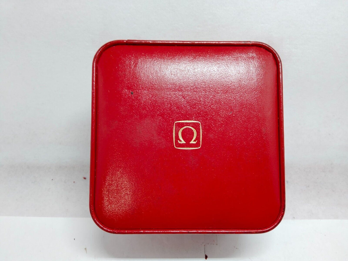 GENUINE OMEGA Speedmaster Seamaster watch box case red no inner 0428001e4S