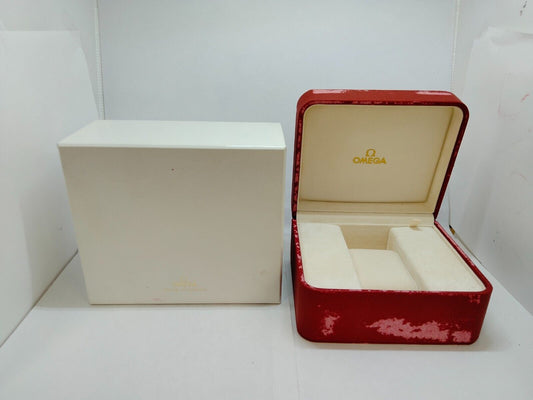 VINATAGE GENUINE OMEGA Speedmaster Seamaster watch box case booklet 0616002y2S