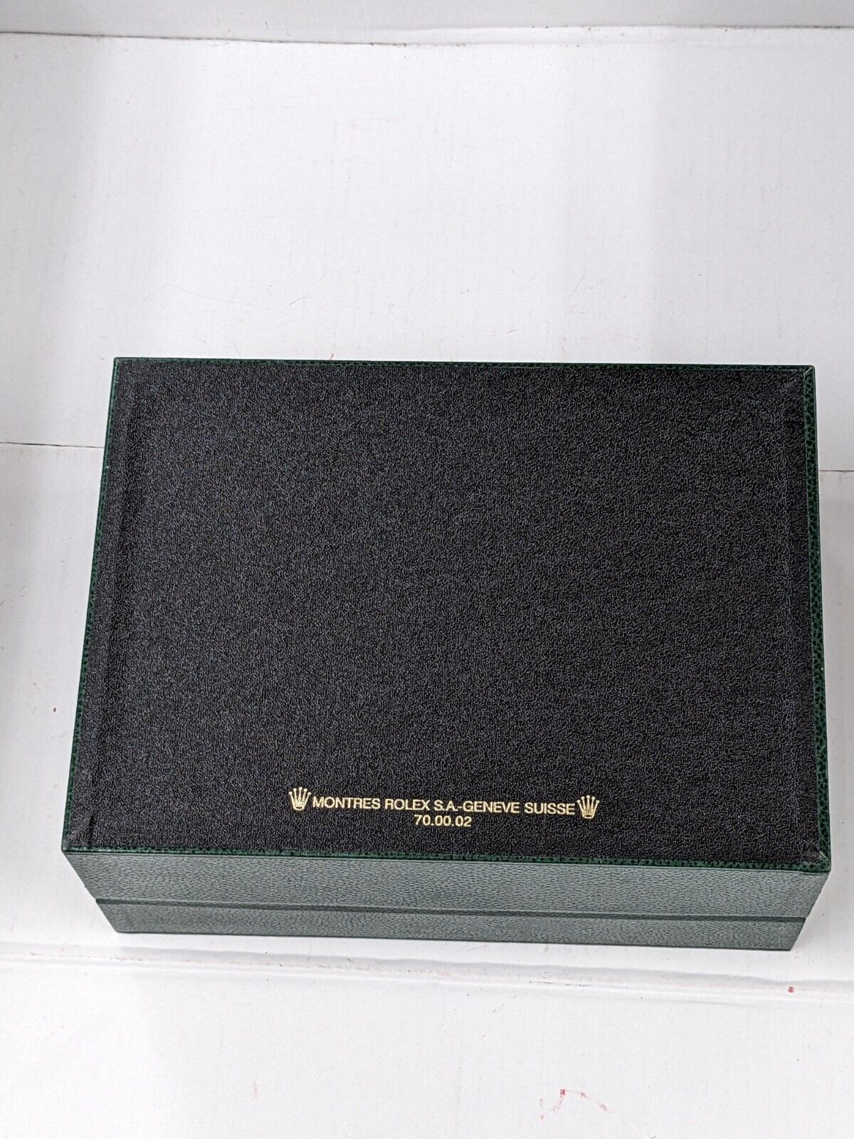 VINTAGE GENUINE ROLEX Green watch box case inner cushion 70.00.02 230904002yS