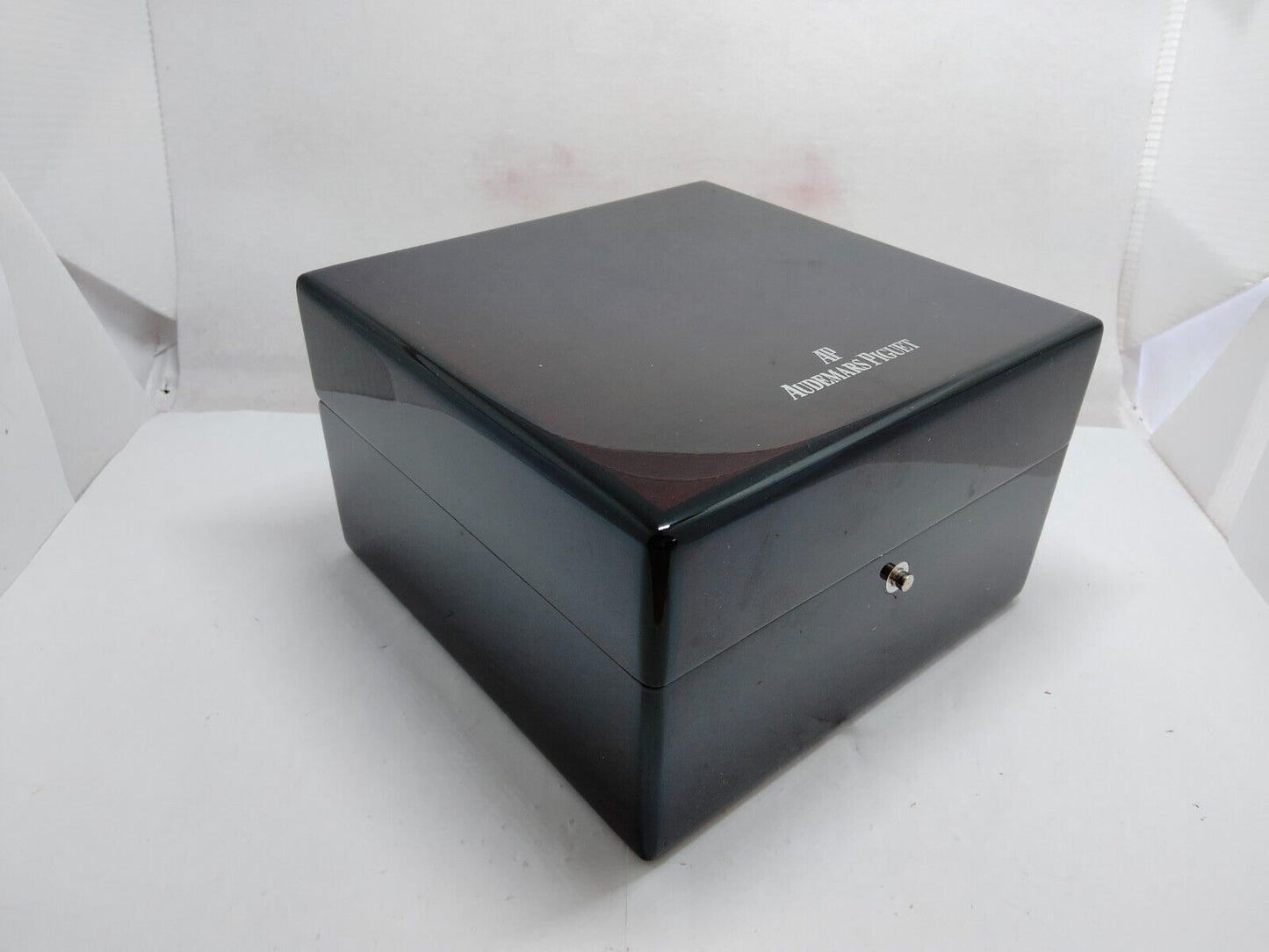 VINATAGE GENUINE Audemars Piguet watch box case booklet gray black 230611002yS