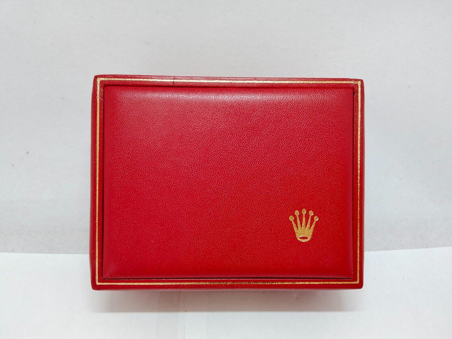 VINATAGE GENUINE Rolex Red Watch box case 14.00.08 no inner cushion 0716002y29S