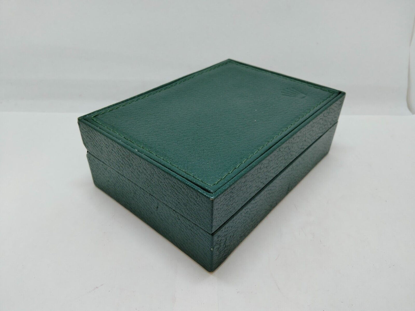 VINTAGE GENUINE ROLEX watch box case no inner cushion green 68.00.55 0610002y4S