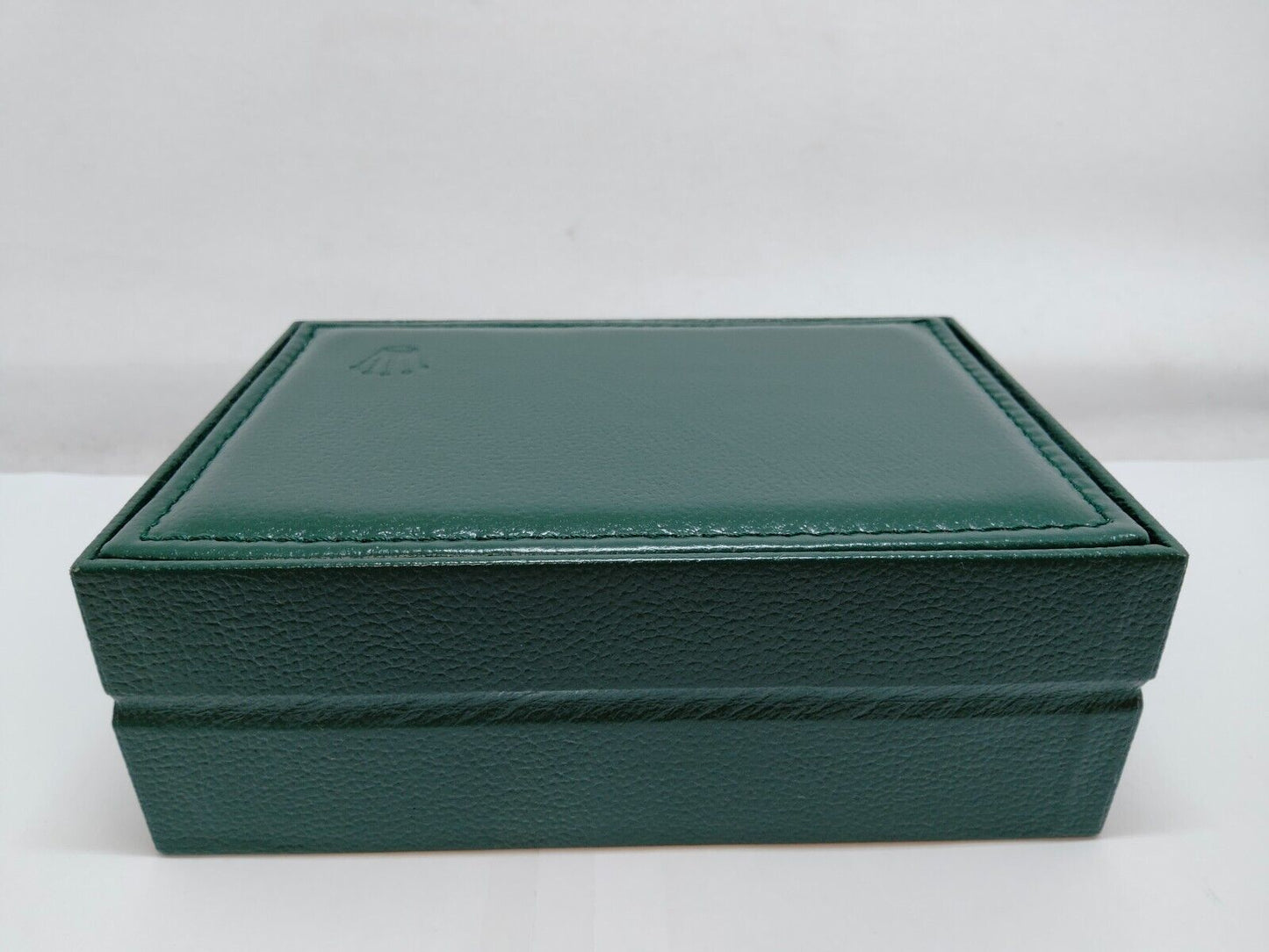 VINTAGE GENUINE ROLEX Watch Box Case green no inner cushion leather 0811002m2S